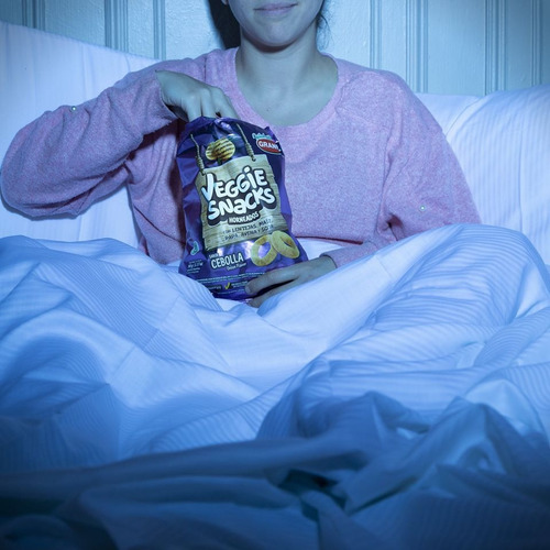 Imagen 6 de 10 de Veggie Snacks Cebolla Horneados Snack Salado 45g Granix