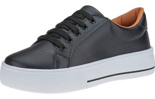 Tênis Feminino Sapatênis Casual Moda Flatform Eleganteria