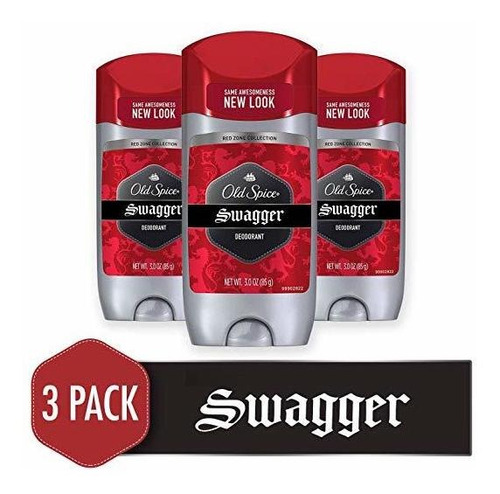 Old Spice Aluminio Desodorante Para Los Hombres, Swagger Cal