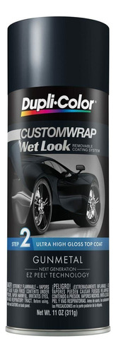 Dupli-color Ecwrc8850 Custom Wrap Wet Look Gunmetal Vvm