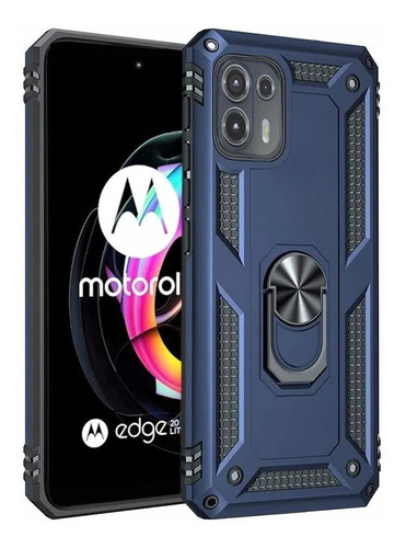 Funda Reforzada Anillo Compatible Con Motorola Edge 20 Lite