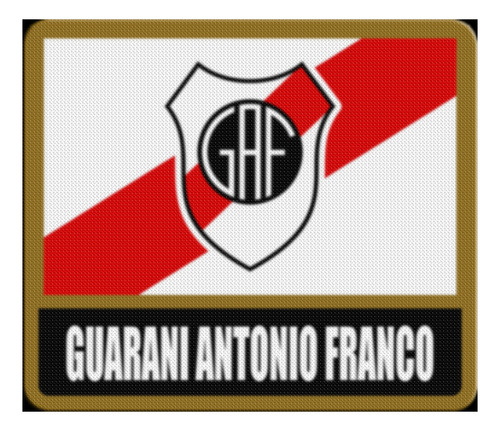 Parche Termoadhesivo Flag Guarani Antonio Franco