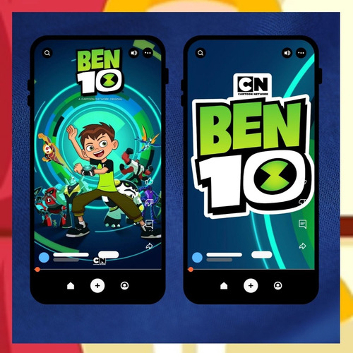 Invitación Digital Animada De Cumpleaños Ben10 - Tiziben Ben10