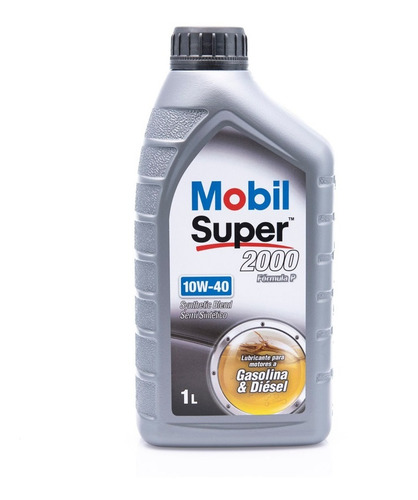 Aceite Motor Mobil Super 2000 10w40 1lt Semi Sintetico