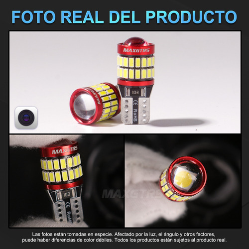 5 × T10 Piscando Estroboscópio 194 W 5 W Led 3014 Smd 12 V