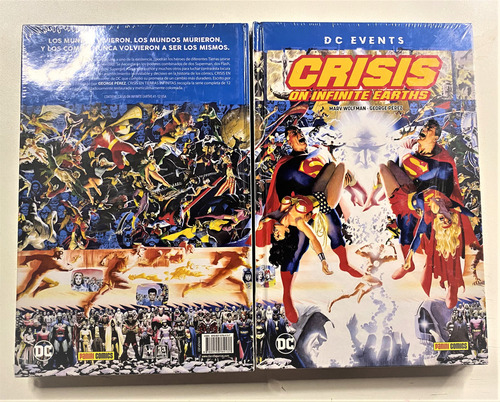 Crisis En Tierras Infinitas Wolfman Perez Tapa Dura Stock