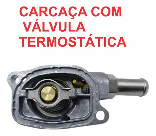 Válvula Termostática Fiat Fire Evo 1.0 / 1.4 8v Mpi 55239819