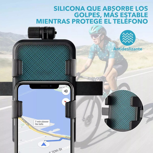 Soporte Para Teléfono Celular Para Bicicleta Con Sombrilla I
