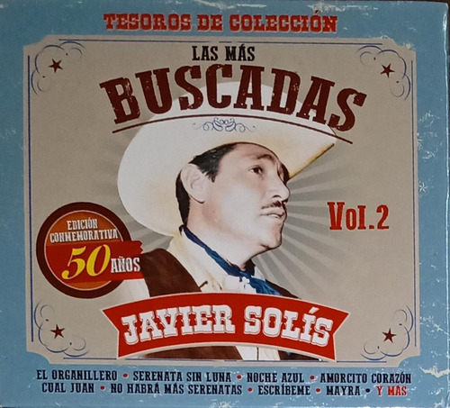 Javier Solís - Tesoros De Colección Vol. 2 - 3 Cd