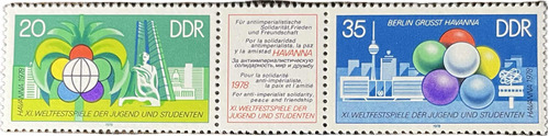 Estampillas De Alemania Ddr 1978