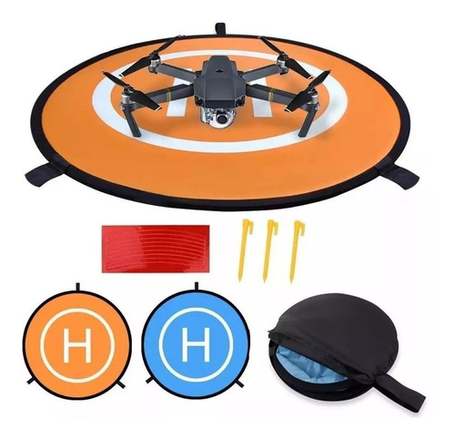 Pista De Aterrizaje 75 Cm Para Drone Landing Pad Helipuerto