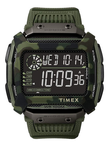 Reloj Hombre Timex Tw5m20400 Cuarzo Pulso Verde Just Watches