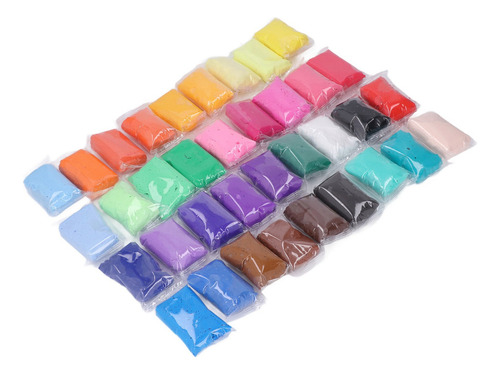 A Espuma Clay Air Dry 36 Colores Para Niños Space Color
