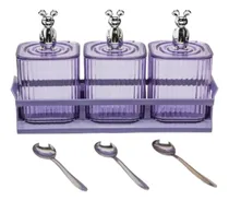 Comprar Set De 3 Condimenteros Mouse