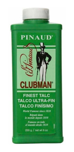 Imagen 5 de 5 de Talco Clubman Pinaud 255g, Talco Para Barberia