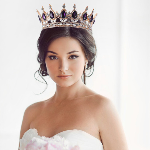 Tiara Crown Vintage Drop Diamond Crown Luxury