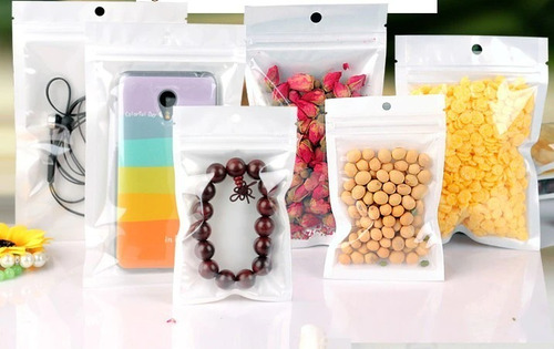 1000 Bolsas Transparente Joyeria Bolsa Tipo Ziplo 8x13mm