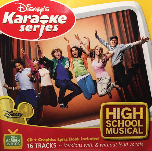 Cd High School Musical - Disney - Karaoke - Nuevo - Infantil