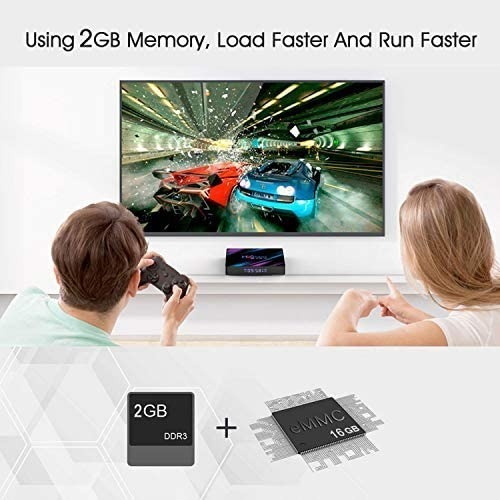 Smart Tv Box H96 Max Rk3318 4k Android 9 Dual Wifi 2gb/16gb