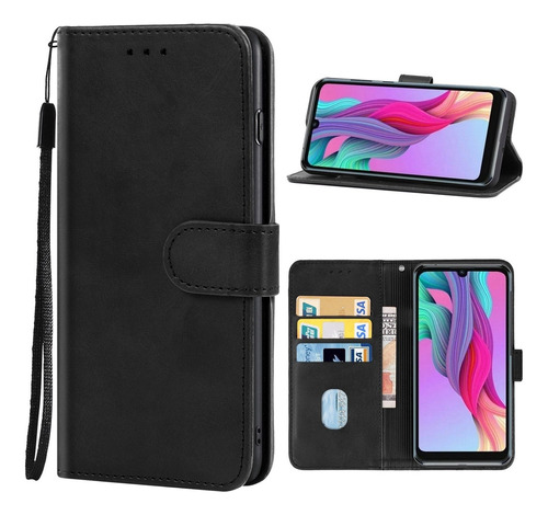 1 Funda De Cuero Para Teléfono Para Zte Blade A5 (2020)