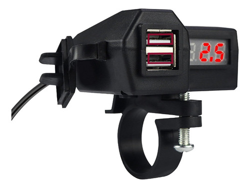 Adaptador De Corriente Para Motocicleta Puerto Usb Para Moto