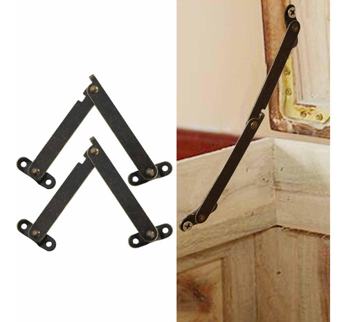 4 X 2 Uds Tapa Elevadora Tapa Solapa Soporte Soporte