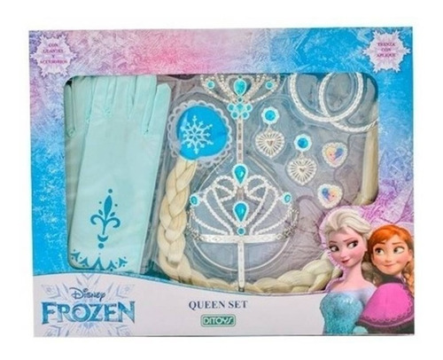 Frozen  Queen Set Reina Juguete Infantil Ditoys  2328