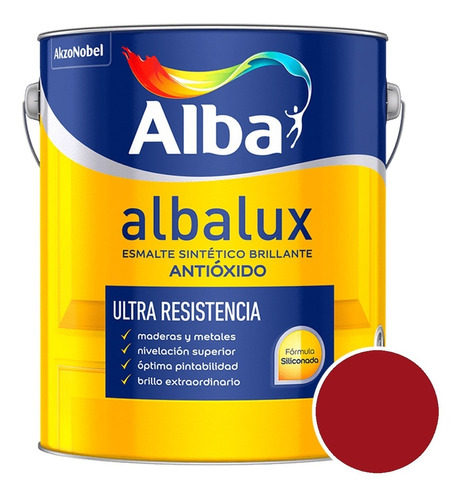 Albalux Esmalte Sintetico Bermellon X 1lts - Caporaso