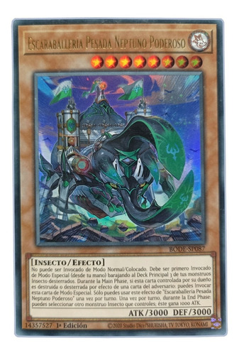 Yugi-oh! Heavy Beetrooper Mighty Neptune Bode-en087 Ultra