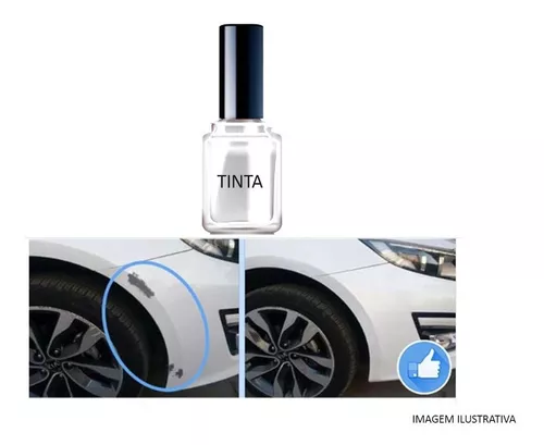 Tinta Tira Risco Automotiva Gm Onix Azul Infinity 2015 2016