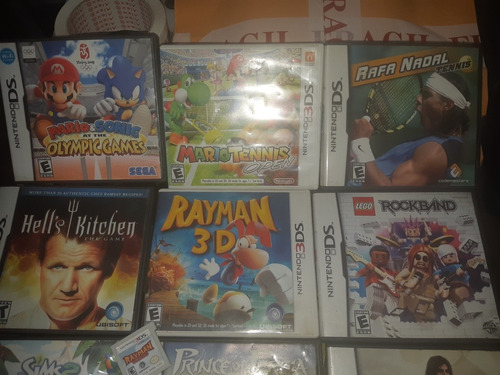 Nintendo Ds Juegos Originales Remate Oferta X Lote Unidad