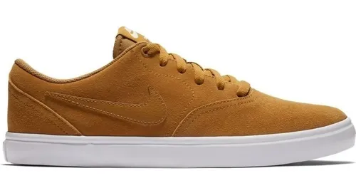 Zapatillas De Vestir Nike Sb Check Mostaza
