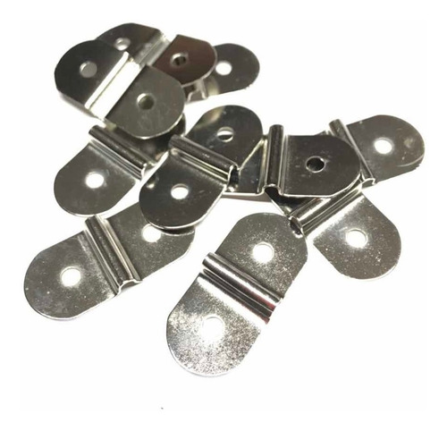 Chapa Para Pretal Chico X 10u. (para P/15 Y 20mm)