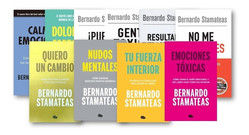 ** Bernardo Stamateas Combo 6 Libros A Eleccion **