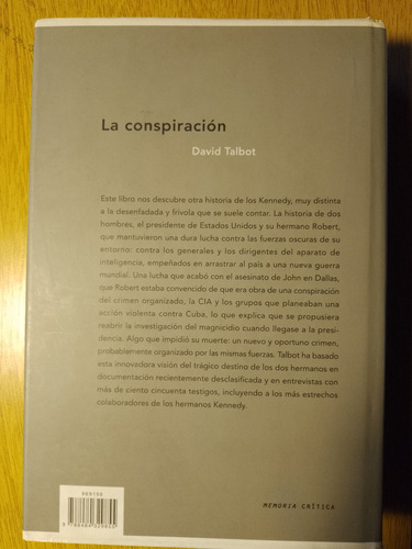 David Talbot, La Conspiración... John Y Robert Kennedy