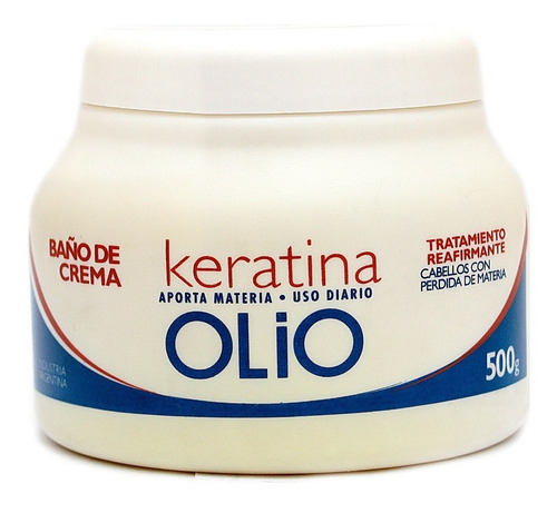 Olio Baño De Crema Con Keratina  Hidratante Liso