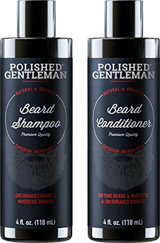 Polished Gentleman - Juego De Champú Y Acondicionador, Barba