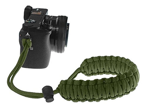 Forapid Trenzado 550 Paracord Camara Ajustable Muñequera /