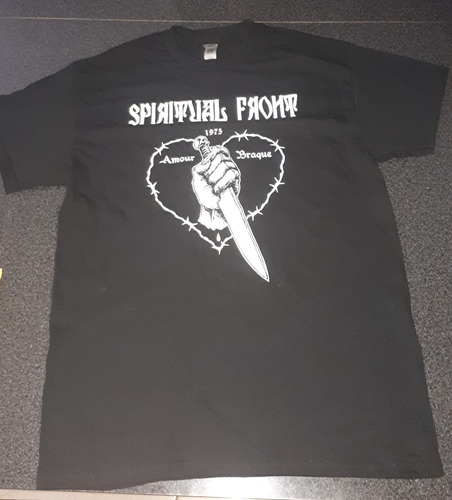 Remera Spiritual Front - Original - Italia - Nueva Sin Uso!!