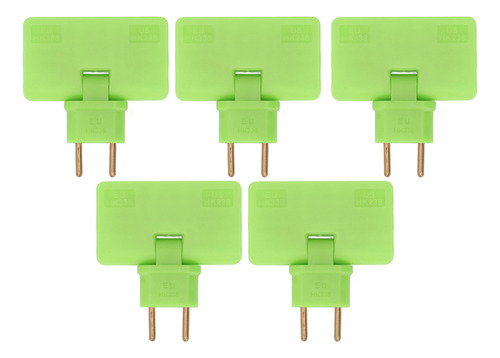 Green Water Green Eu Plug Converter 5pcs Socket Cordless 180