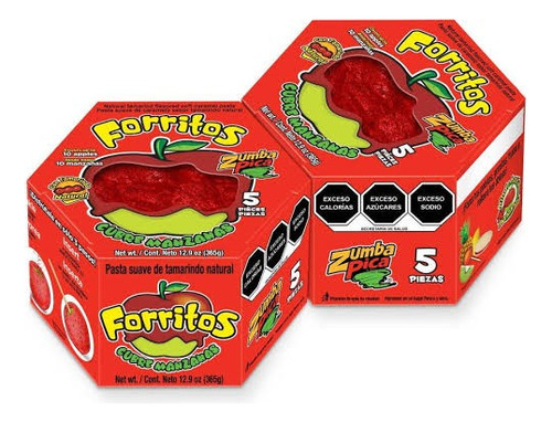 Forritos Cubre Manzana Con Tamarindo 365 Gr