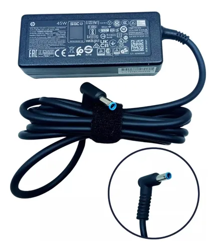 comprar Cargador Original Hp 45w 19.5v Ac Smart Punta Azul - H6y88aa