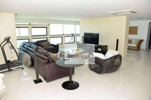 Imagem 11 de 20 de . Apartamento Frontal Mar Na Sernambetiba, Andar Alto, Sol Da Manhã - Ap1935