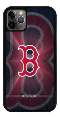Funda Uso Rudo Tpu Para iPhone Boston Red Sox Mlb Beisbol