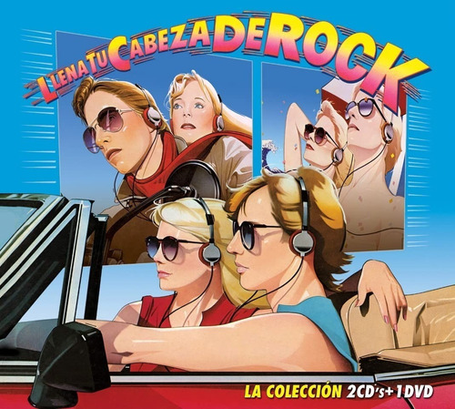 Llena Tu Cabeza De Rock - 2 Discos Cd + Dvd
