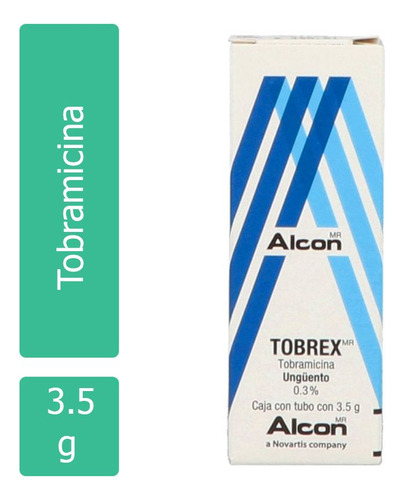 Tobrex 0.3 % Ungüento Oftálmico Caja Con Tubo Con 3.5 G