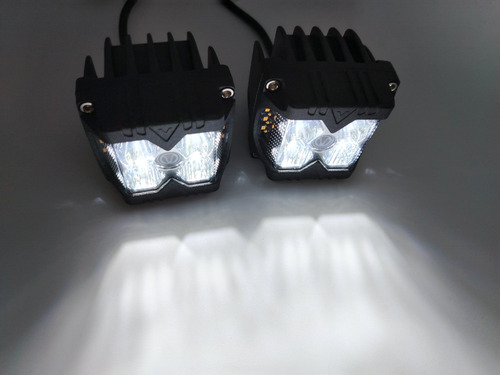 Faros Duallys Led Estrobo Ámbar Tipo Baja Maverick X3 Rzr