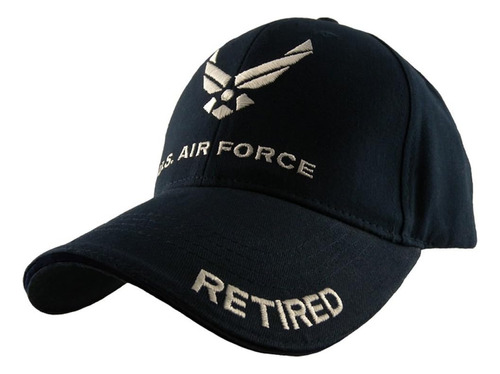 Gorra De Béisbol Eagle Crest U.s. Air Force Retired, Azul Ma