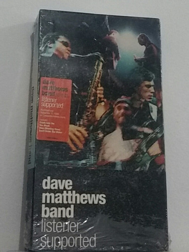 Dave Matthews Band-fita Vhs Listener Supported-importada Usa