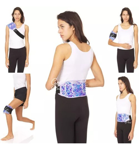 Compresa Cinturon Lumbar Terapia Gel Frio Calor 